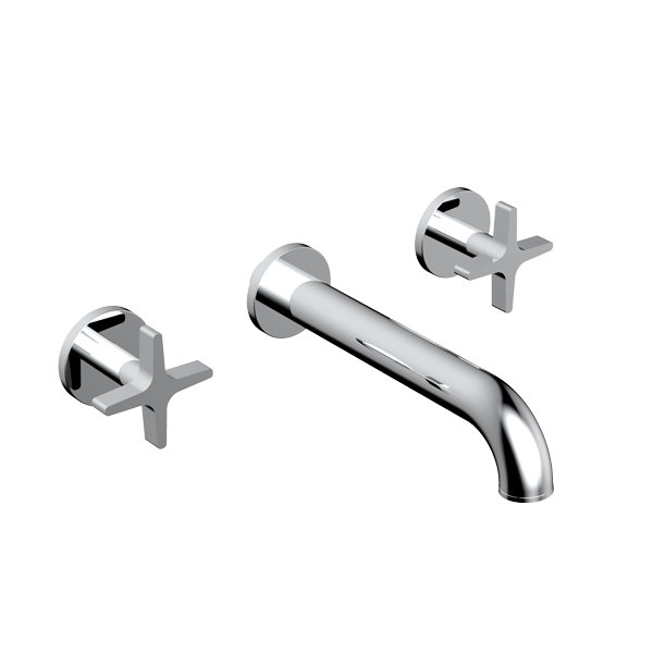 Santec Circ Low Wall Mount Widespread Lavatory — image 1