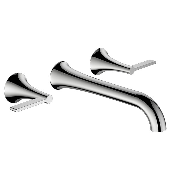 Santec Liza Wall Mount Widespread Lavatory