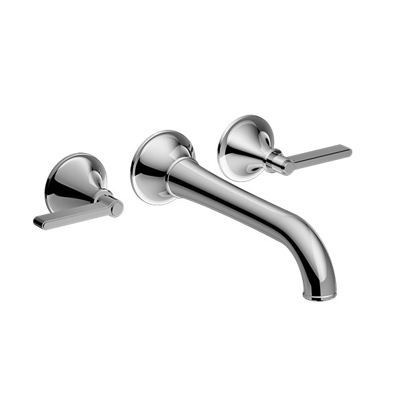 Santec Lattice Wall Mount Widespread Lavatory