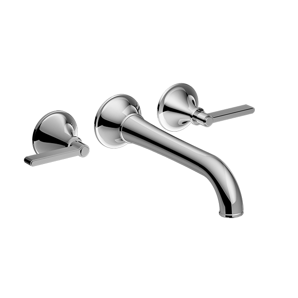 Santec Lattice Wall Mount Widespread Lavatory — image 1