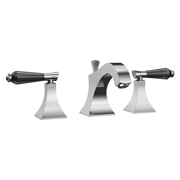 Santec Edo Crystal Widespread Lavatory Set — image 1