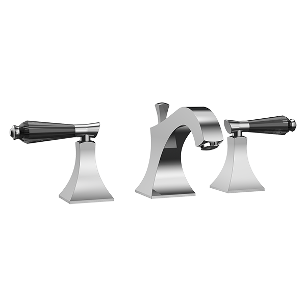 Santec Edo Crystal Widespread Lavatory Set — image 1