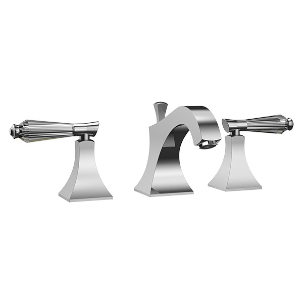 Santec Edo Crystal Widespread Lavatory set