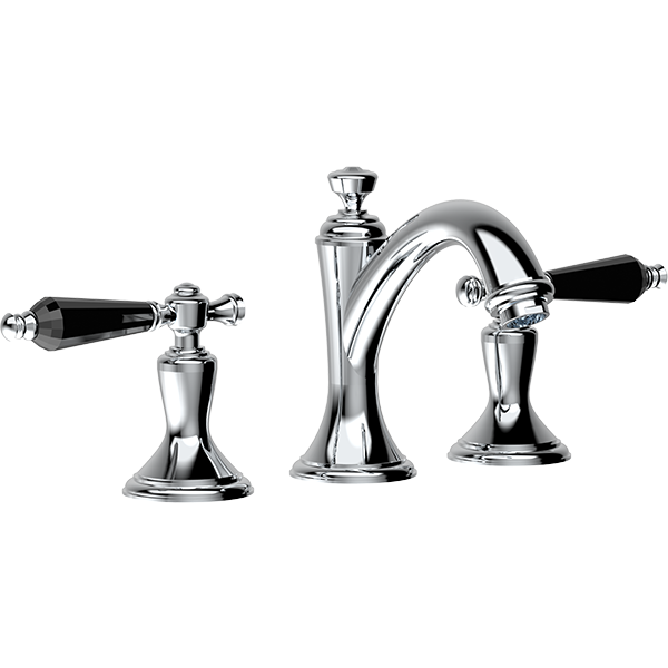 Santec Klassica Crystal Widespread Lavatory Set — image 1
