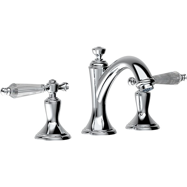 Santec Klassica Crystal Widespread Lavatory Set — image 1