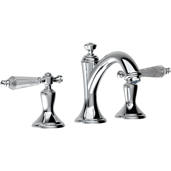 Santec Klassica Crystal Widespread Lavatory Set — image 1
