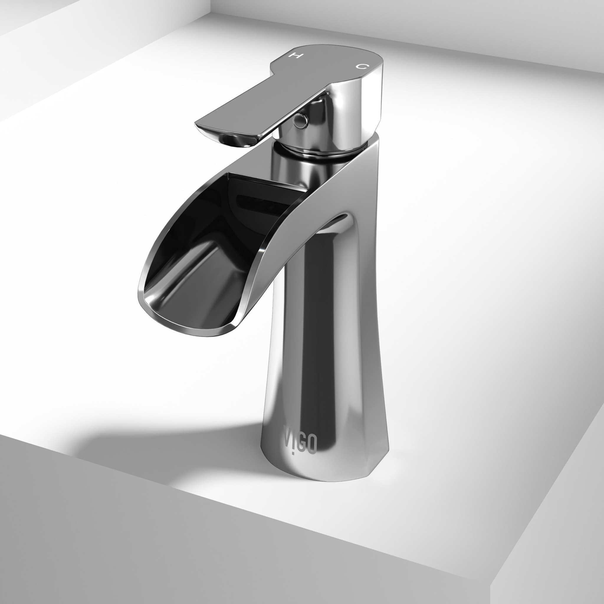 Paloma Single Hole Bathroom Faucet