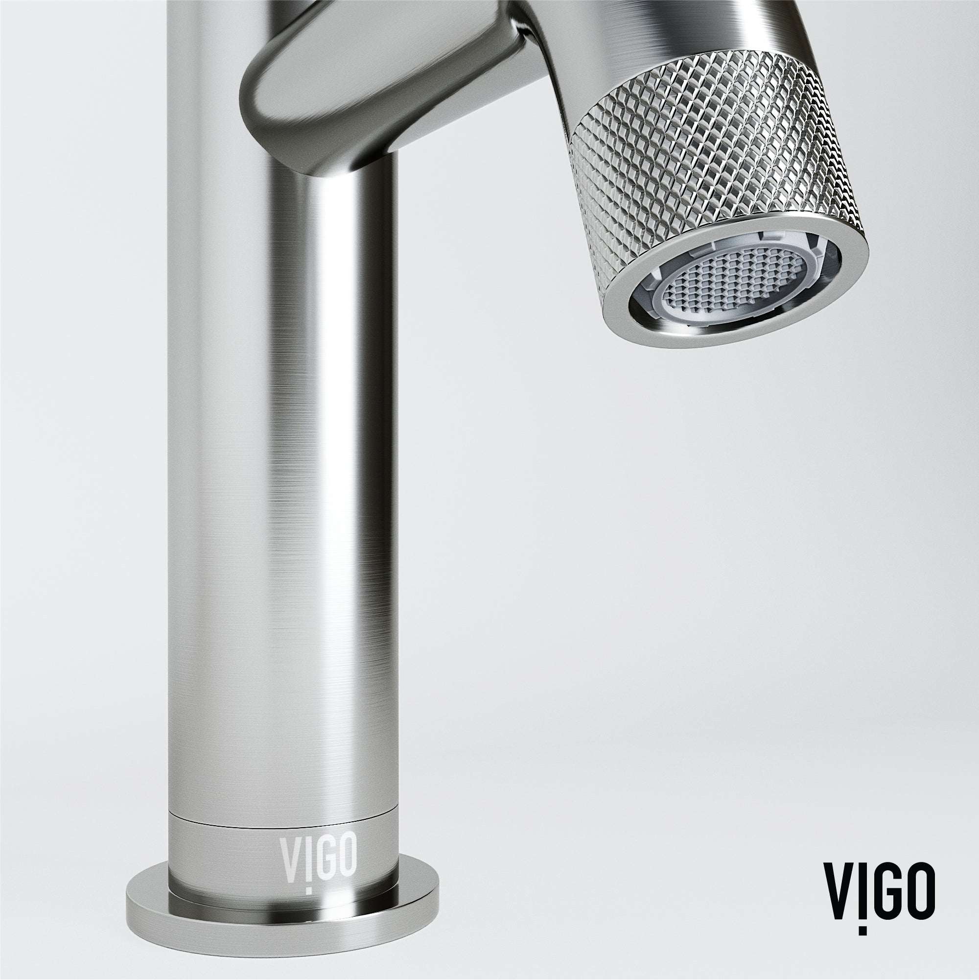 Cass Single Hole Bathroom Faucet with Smooth Lever Handle — thumbnail 2