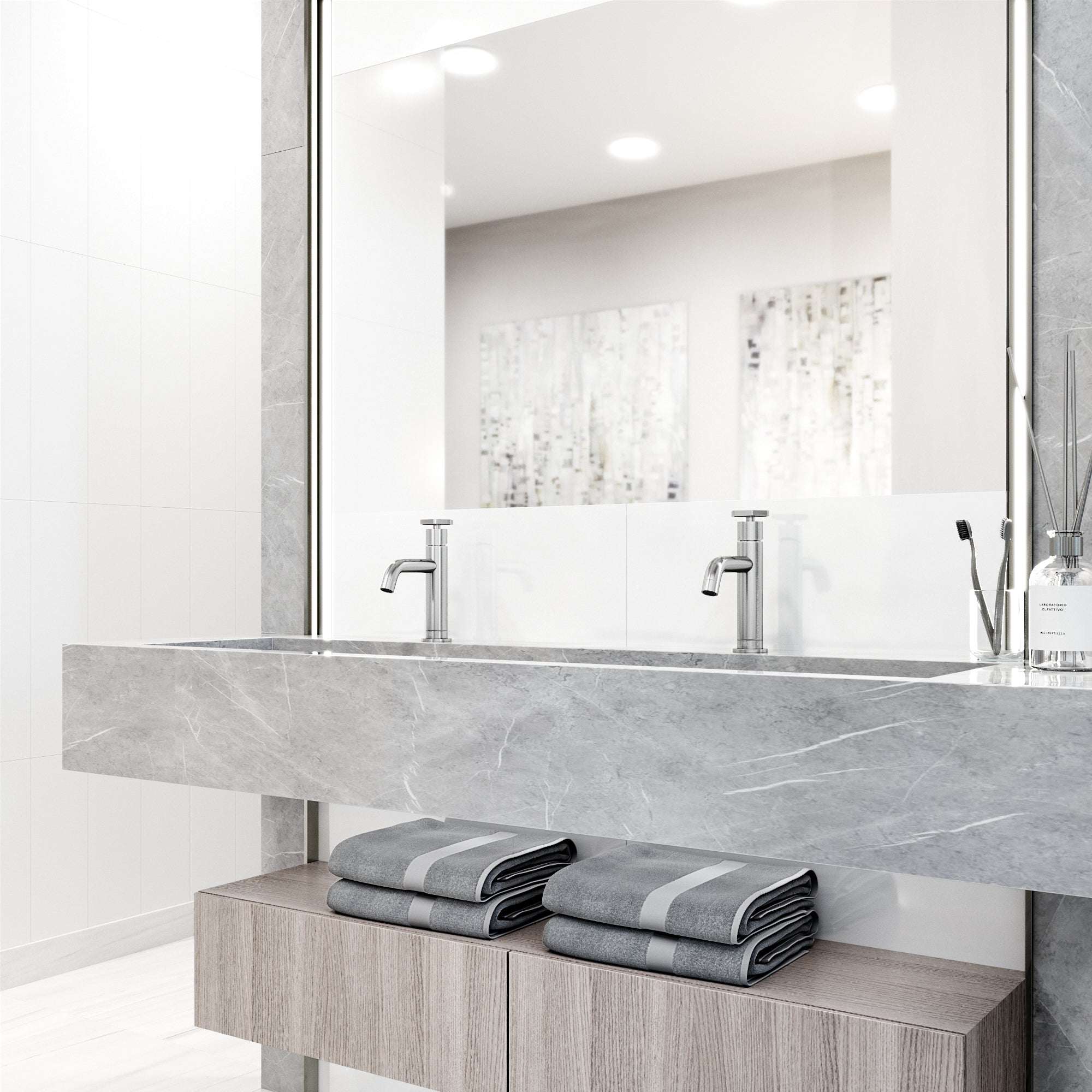 Hart Ruxton Single Hole Bathroom Faucet – Smooth Single-Handle Control — thumbnail 3