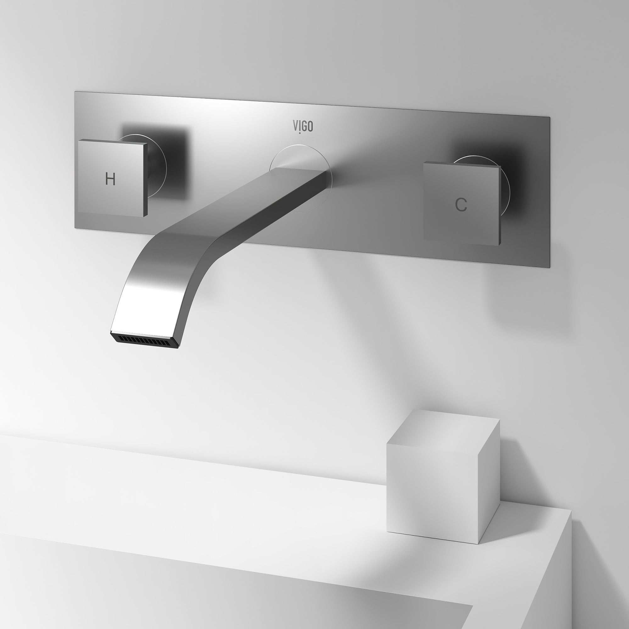Satro Wall Mount Bathroom Faucet — thumbnail 2