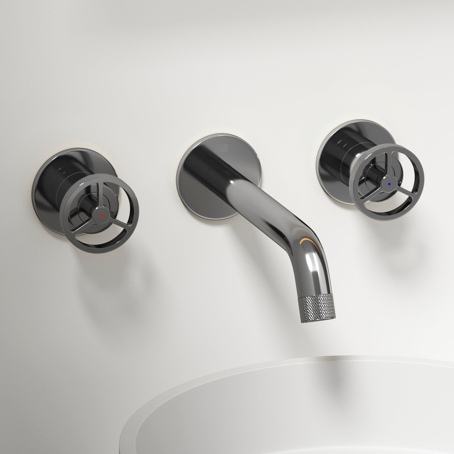 Cass Wall Mount Bathroom Faucet