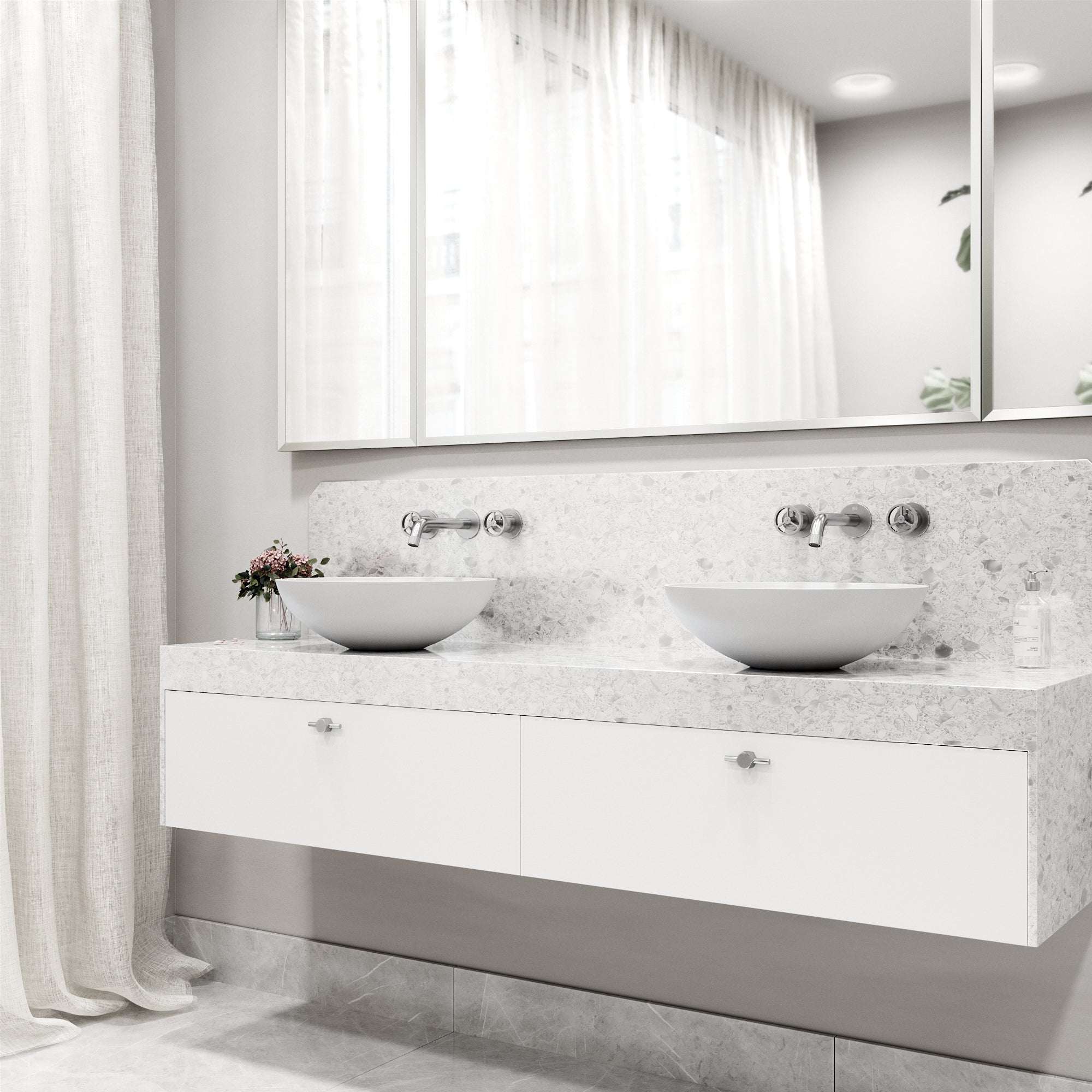 Cass Wall Mount Bathroom Faucet — thumbnail 3