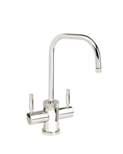 Waterstone INDUSTRIAL HOT AND COLD FILTRATION FAUCET 2 BEND U-SPOUT 1455HC — image 1