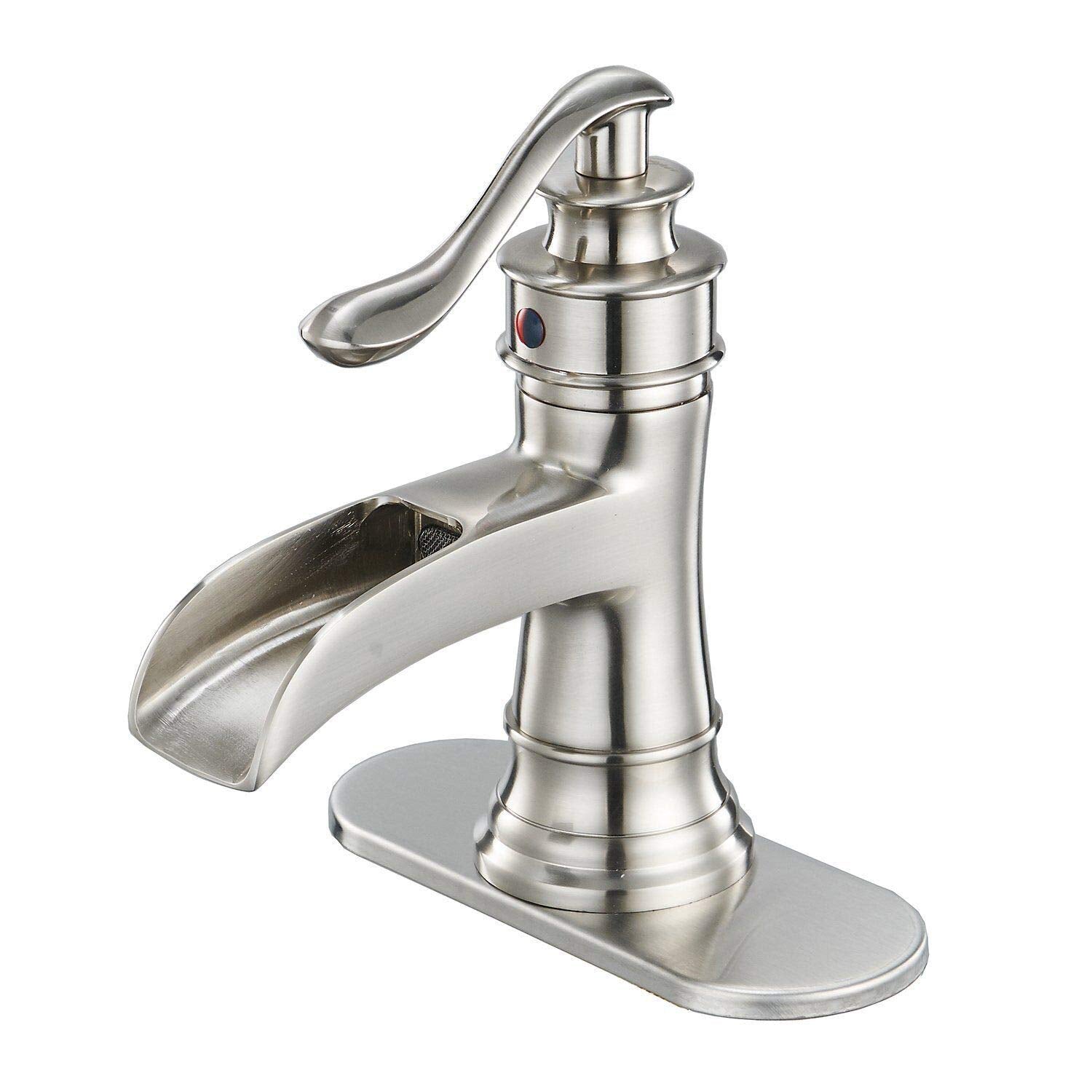 Sleek Stylish Single Hole Single-Handle Bathroom Faucet — image 1