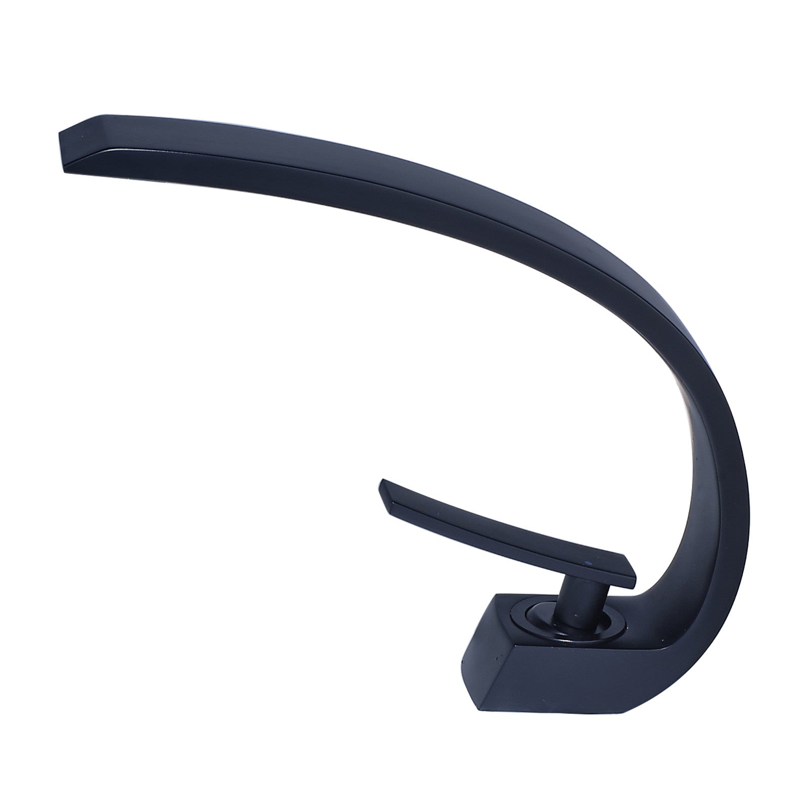 Modern Single Hole Bathroom Faucet with Single Handle — image 1