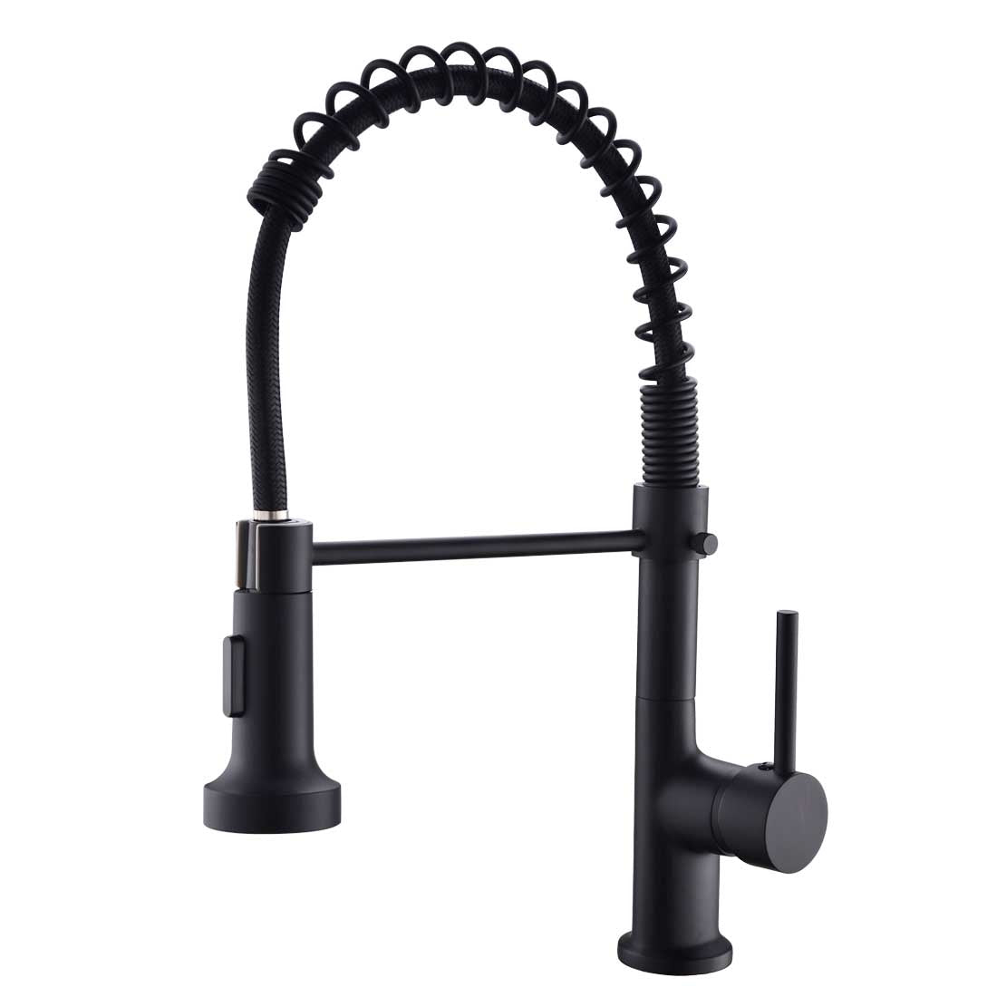 Pull Down Sprayer Kitchen Faucet with 360° Rotation