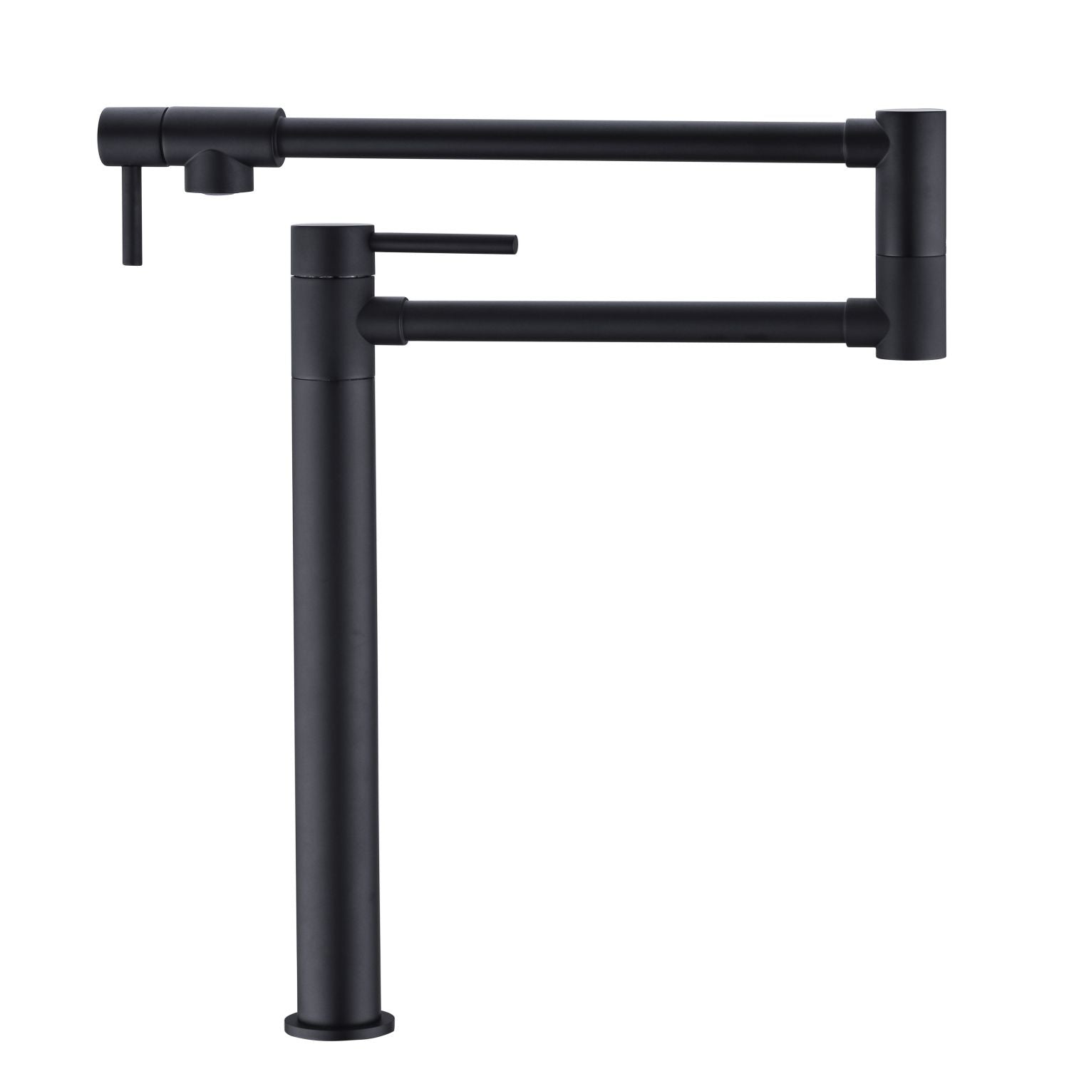 Deck Mounted Pot Filler Faucet with 360° Rotation