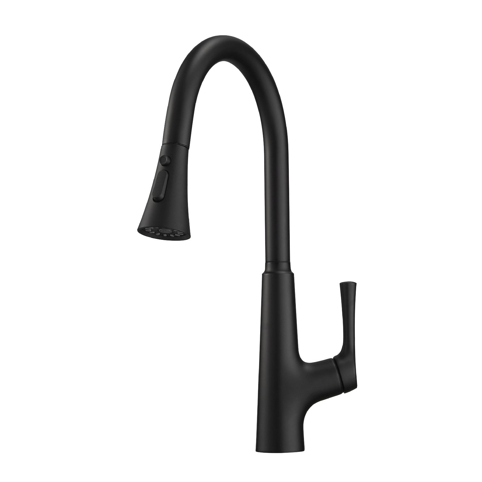 Single Handle Touch Pull Down Sprayer Kitchen Faucet with 360° Rotation — thumbnail 2