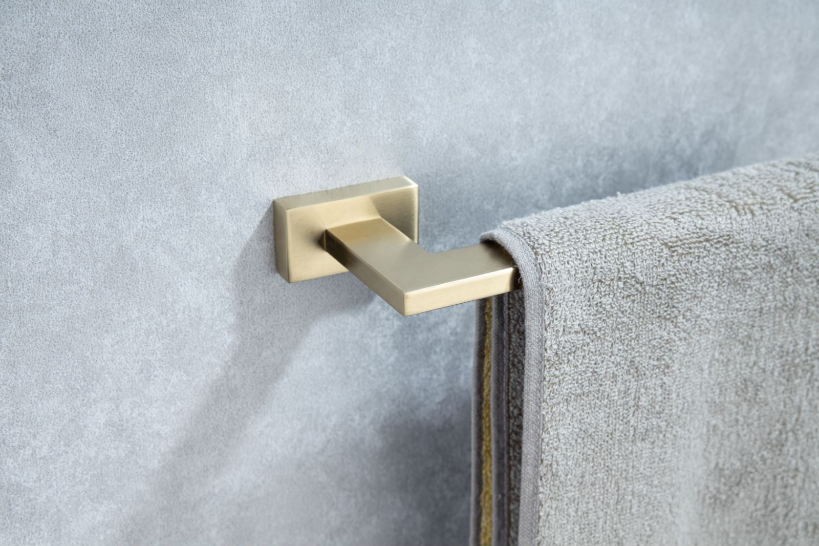 5-Piece Bathroom Hardware Accessories Set, Include 24 Inch Towel Bar, Toilet Paper Holder, Hand Towel Rack, 2 Towel Hooks — thumbnail 3