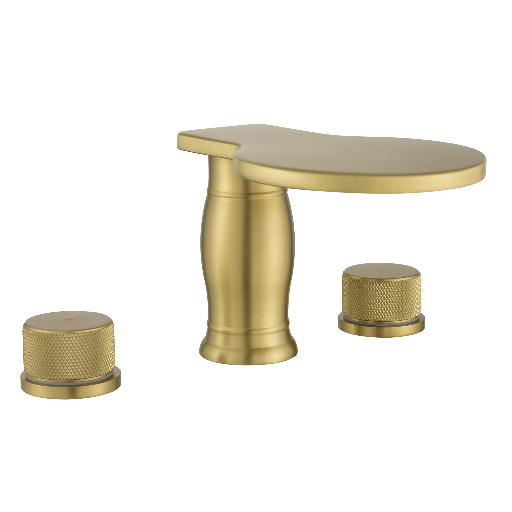 Double Handle Deck Mounted Roman Tub Faucet Trim — image 1